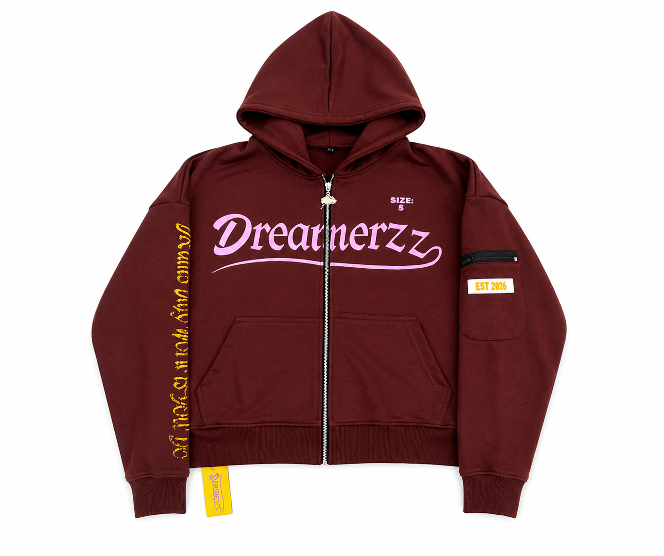 Puff Cloud Brown Zip Up